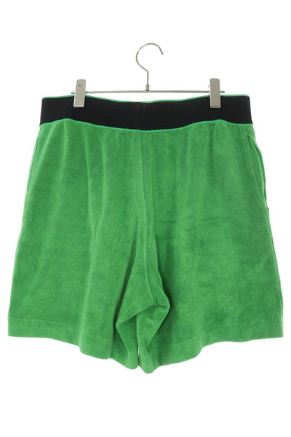 BOTTEGA VENETA Waist Logo Terry Shorts Green Size 32