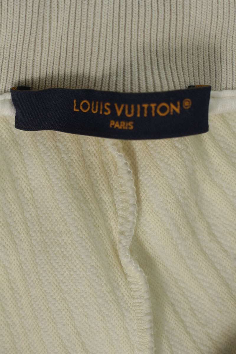 LOUISVUITTON Drawcord Pearl Cotton Nylon Shorts Size 32