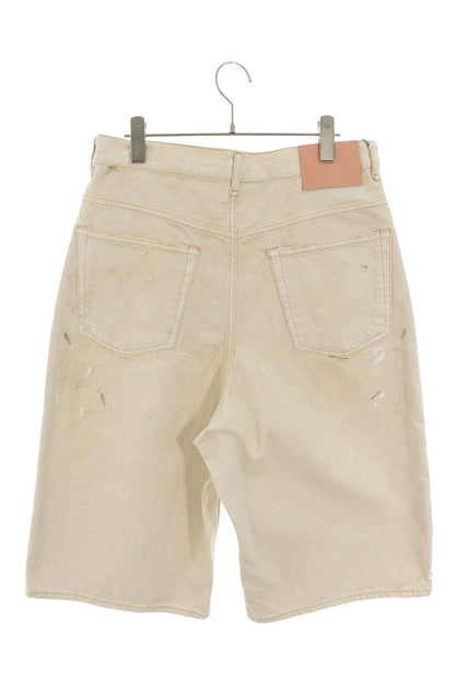 ACNE STUDIOS 26SS Paint Distressed Baggy Shorts Size 34