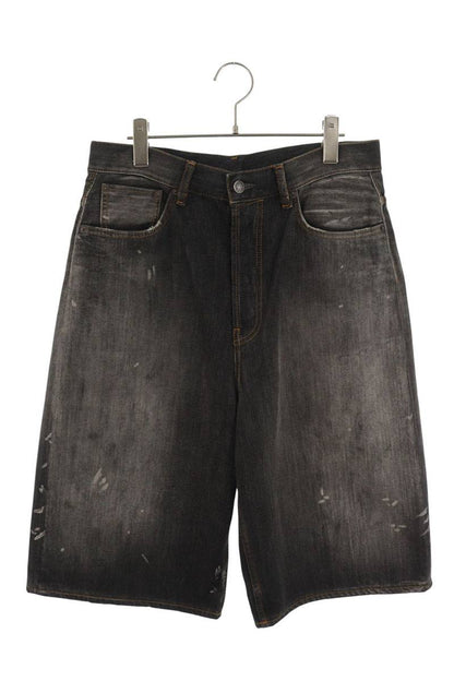ACNE STUDIOS 26SS Paint Distressed Baggy Black Size 34