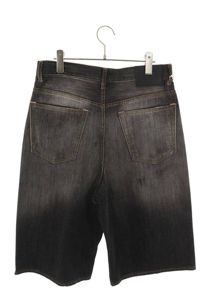ACNE STUDIOS 26SS Paint Distressed Baggy Black Size 34