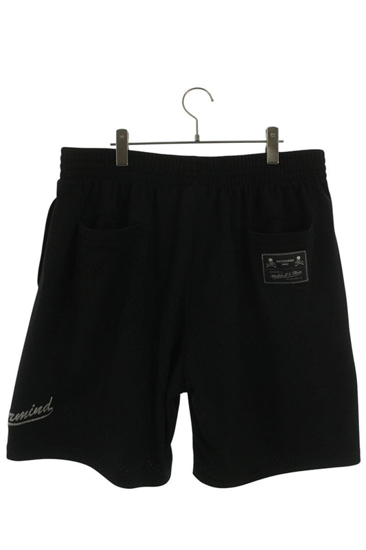 mastermind x Mitchell&Ness Logo Mesh Shorts Black Size XXL