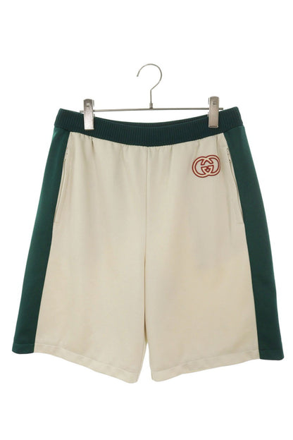 GUCCI Side Stripe Track Shorts Polyester Multi Size 32