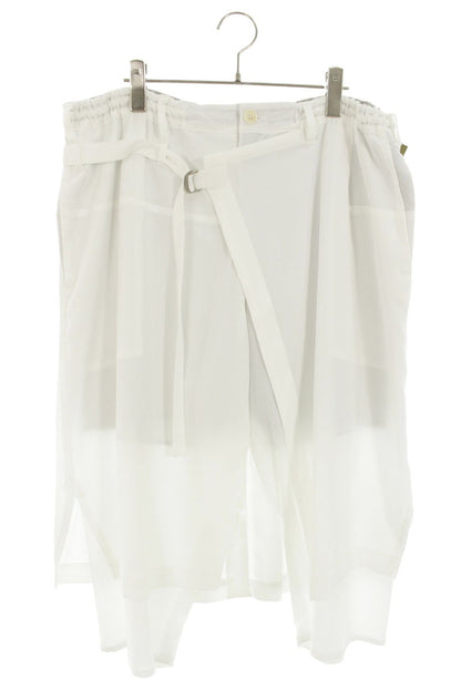 YOHJI YAMAMOTO POUR HOMME Acetate Poly Wrap Shorts Size 32