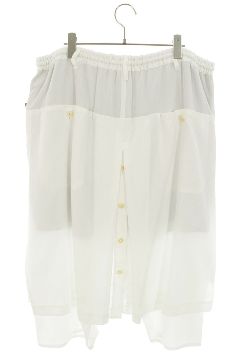 YOHJI YAMAMOTO POUR HOMME Acetate Poly Wrap Shorts Size 32