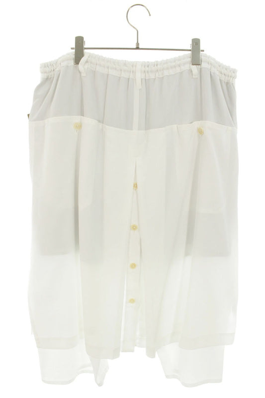 YOHJI YAMAMOTO POUR HOMME Acetate Poly Wrap Shorts Size 32