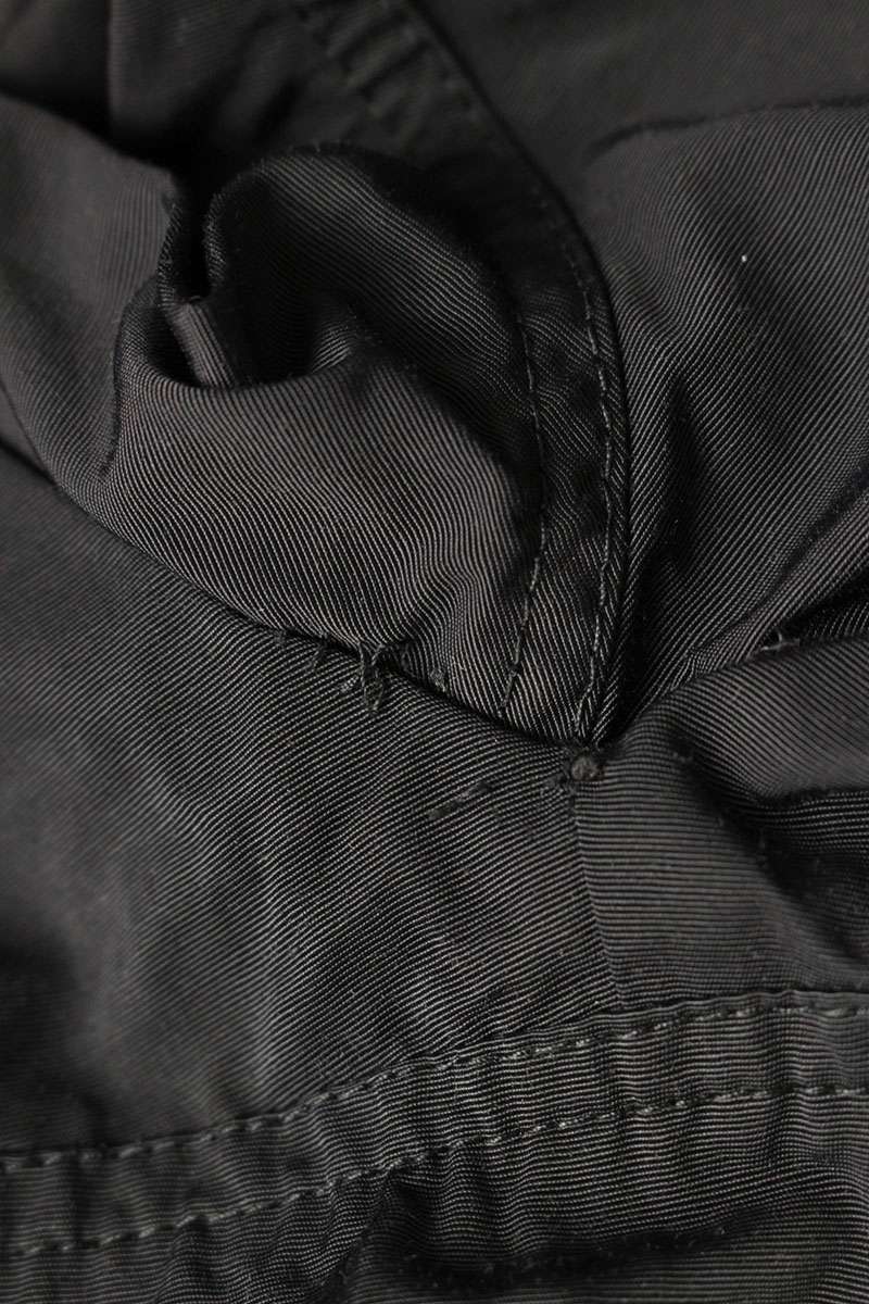 DRKSHDW Black Cotton Nylon Sarrouel Shorts Size 32