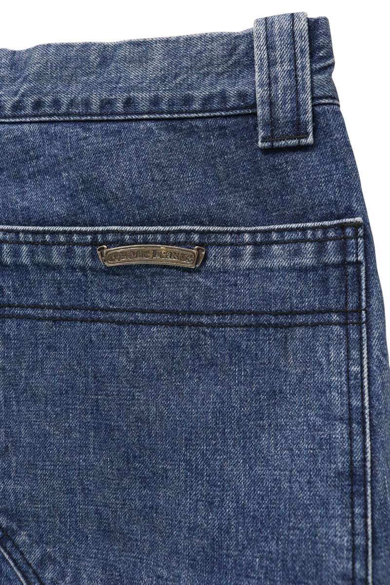 Chrome Hearts Denim Carpenter Shorts Indigo Size 36
