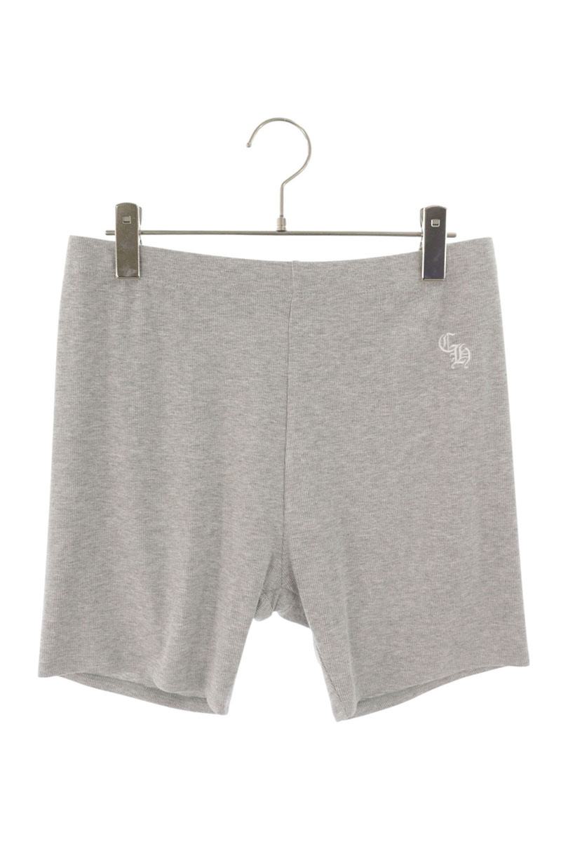 Chrome Hearts CH Embroidered Tights Shorts Gray Size 32