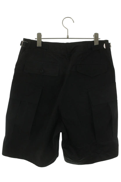 Sacai 21SS Black Cotton Nylon Oxford Shorts Size 30