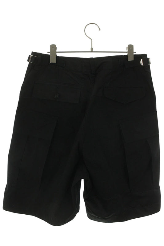 Sacai 21SS Black Cotton Nylon Oxford Shorts Size 30