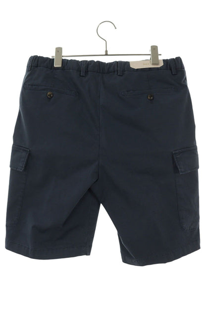 BRIGLIA Cargo Shorts Navy Cotton Blend Size 38