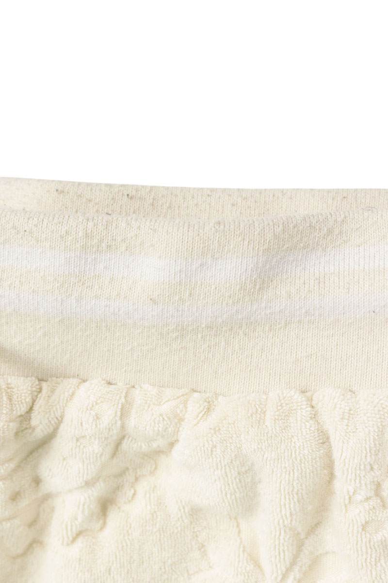 KITH Terry Cloth Shorts Off-White Size 30