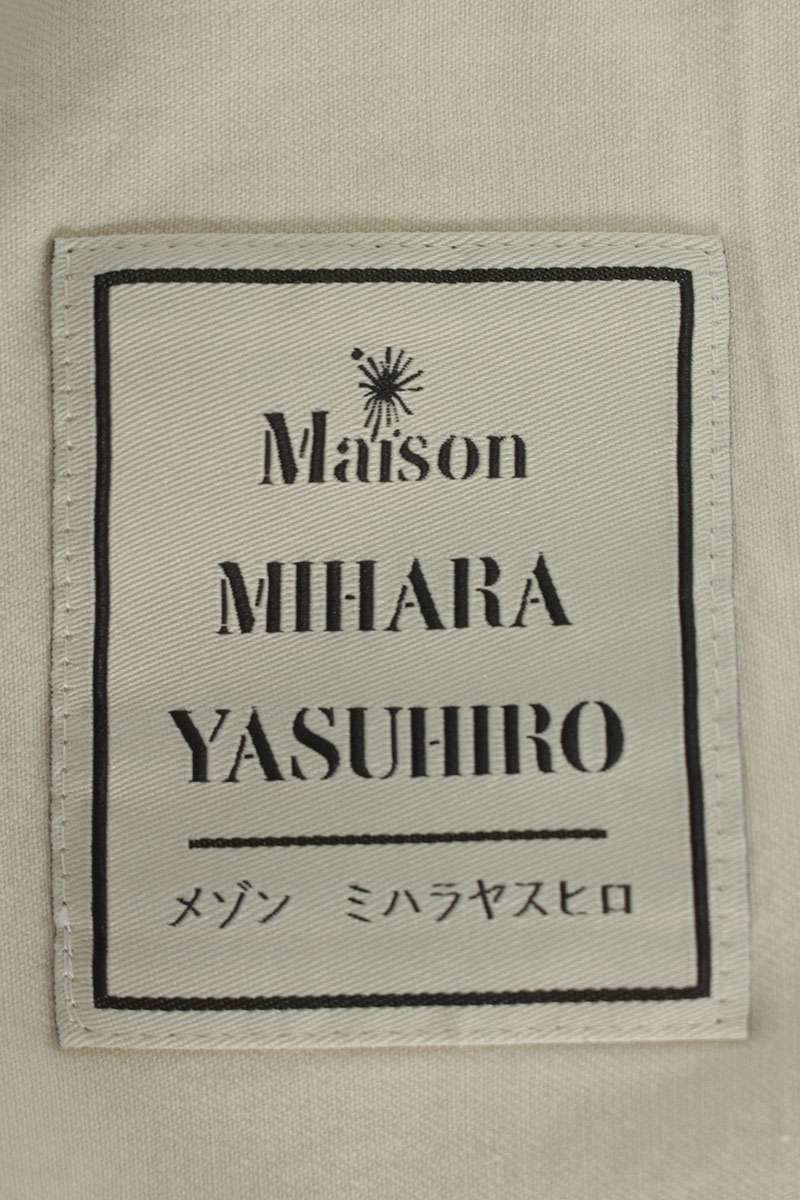 MIHARAYASUHIRO 26SS Gray Damaged Cotton Cargo Shorts Size 32