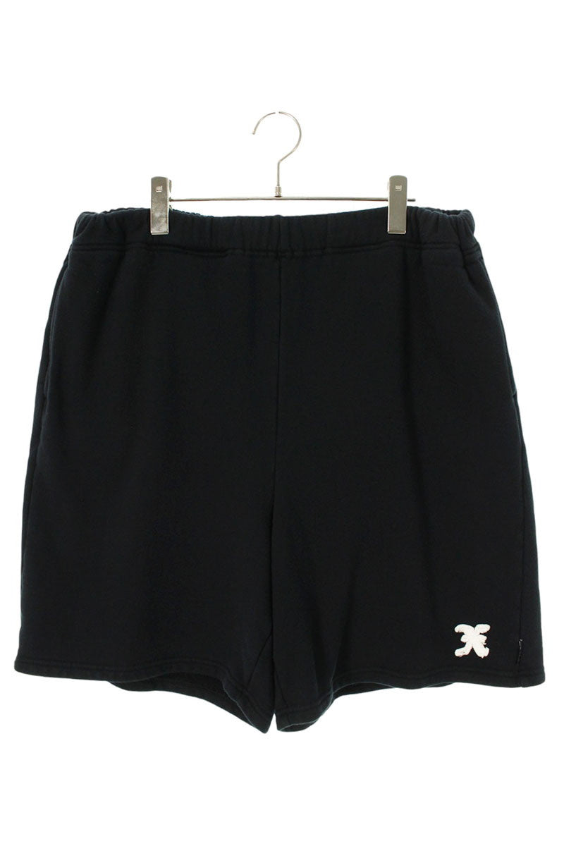 GOD SELECTION XXX X-Wappen Cotton Sweat Shorts Black Size XL