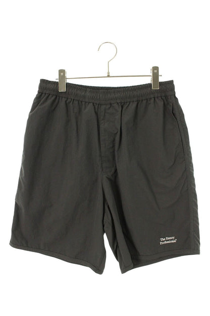 ENNOY Embroidered Logo Nylon Shorts Gray Size 32