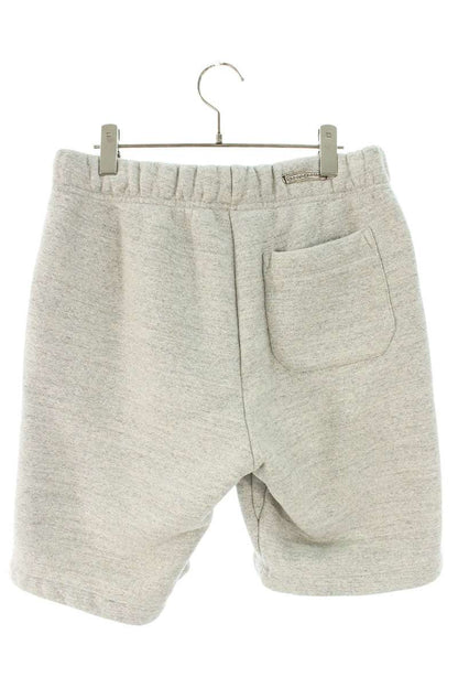 Chrome Hearts CH Logo Embroidered Sweat Shorts Gray Size M