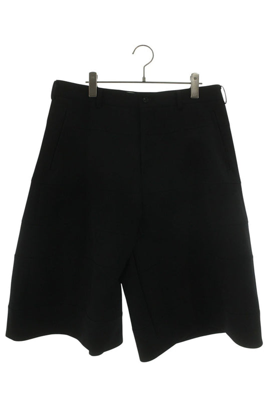 COMME des GARCONS HOMME PLUS Loose Wool Shorts Black Size 34