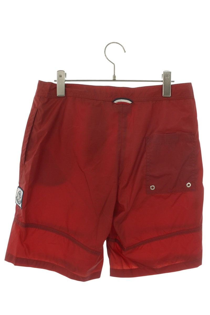 MONCLER GAMME BLEU BOXER MARE Logo Patch Nylon Size 30