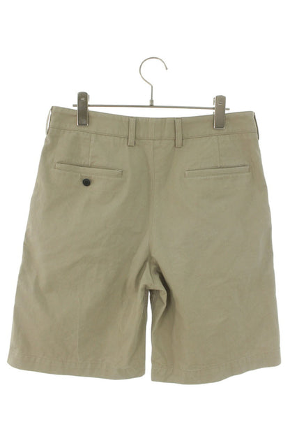 SAINT LAURENT PARIS Faded Cotton Shorts Beige Size 32