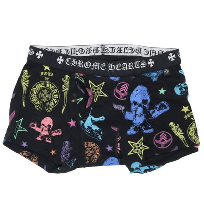 Chrome Hearts Foti Allover Print Boxer Briefs Black Size 32