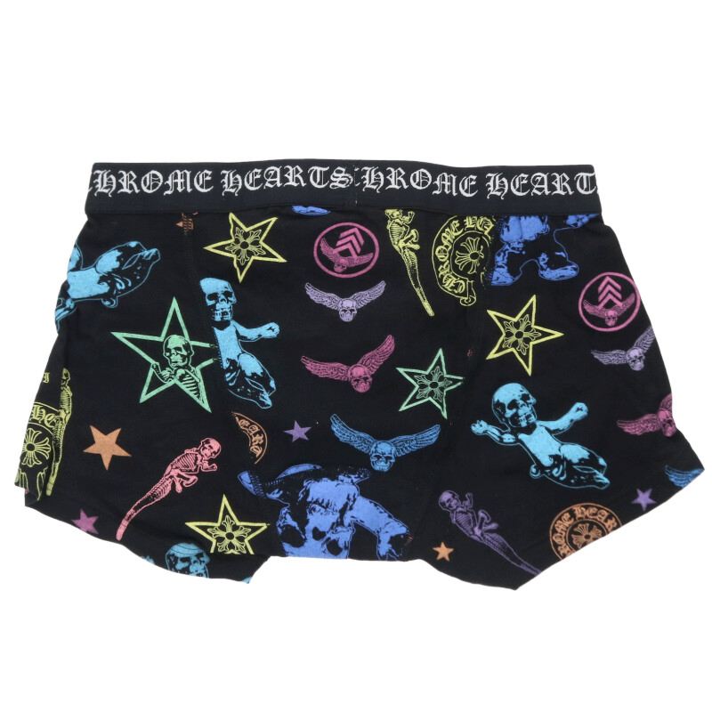 Chrome Hearts Foti Allover Print Boxer Briefs Black Size 32
