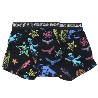 Chrome Hearts Foti Allover Print Boxer Briefs Black Size 32