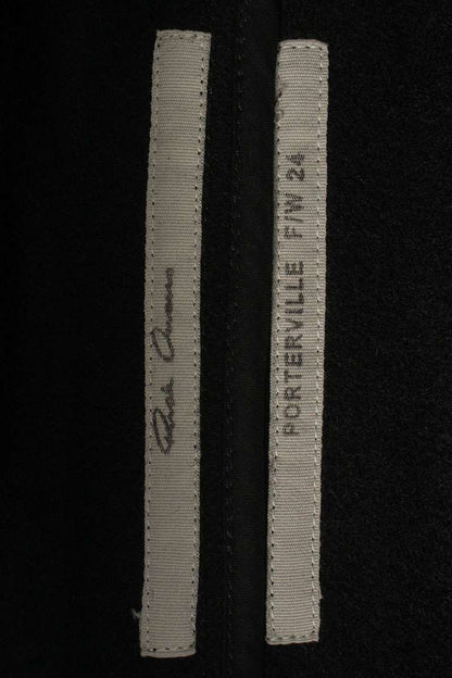 Rick Owens 24AW Boxer Wool Shorts Black Size 32