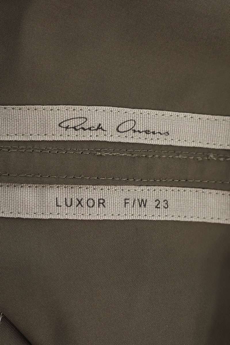 Rick Owens 23AW Cargo Bella Polyester Shorts Gray Size 32
