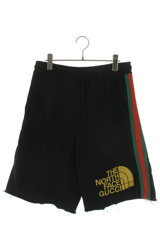 GUCCI 21SS Web Stripe Cotton Sweat Shorts Size S