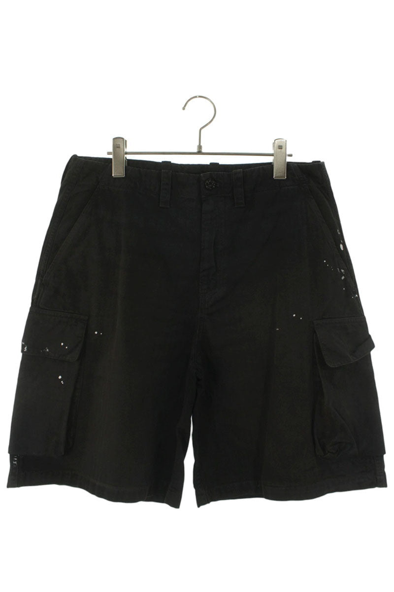 OUR LEGACY SS26 Black Cotton Cargo Shorts Size 34