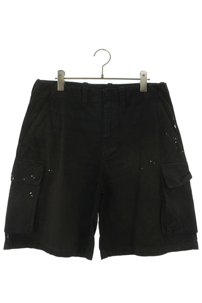 OUR LEGACY SS26 Black Cotton Cargo Shorts Size 34