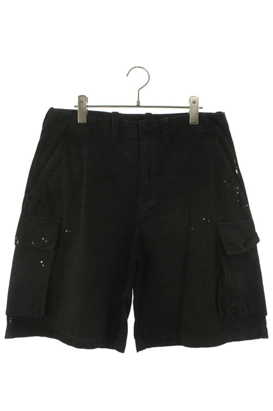 OUR LEGACY SS26 Black Cotton Cargo Shorts Size 34
