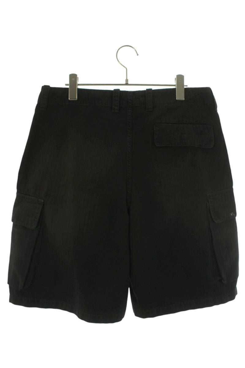 OUR LEGACY SS26 Black Cotton Cargo Shorts Size 34