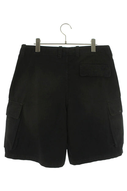OUR LEGACY SS26 Black Cotton Cargo Shorts Size 34