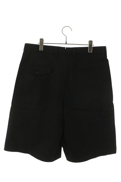 ANN DEMEULEMEESTER 26SS Black Pleated Wide Shorts Size 34