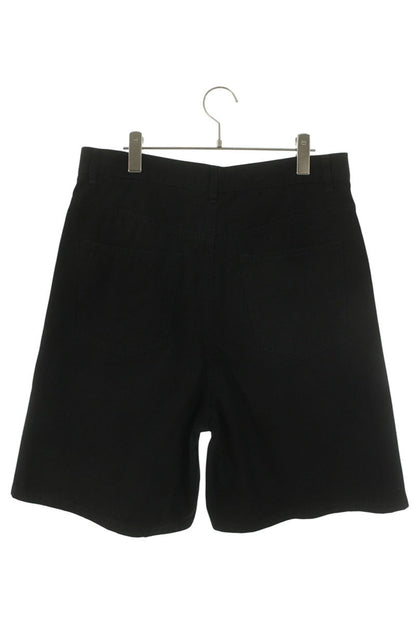 ANN DEMEULEMEESTER 26SS Black Wide Shorts Size 33