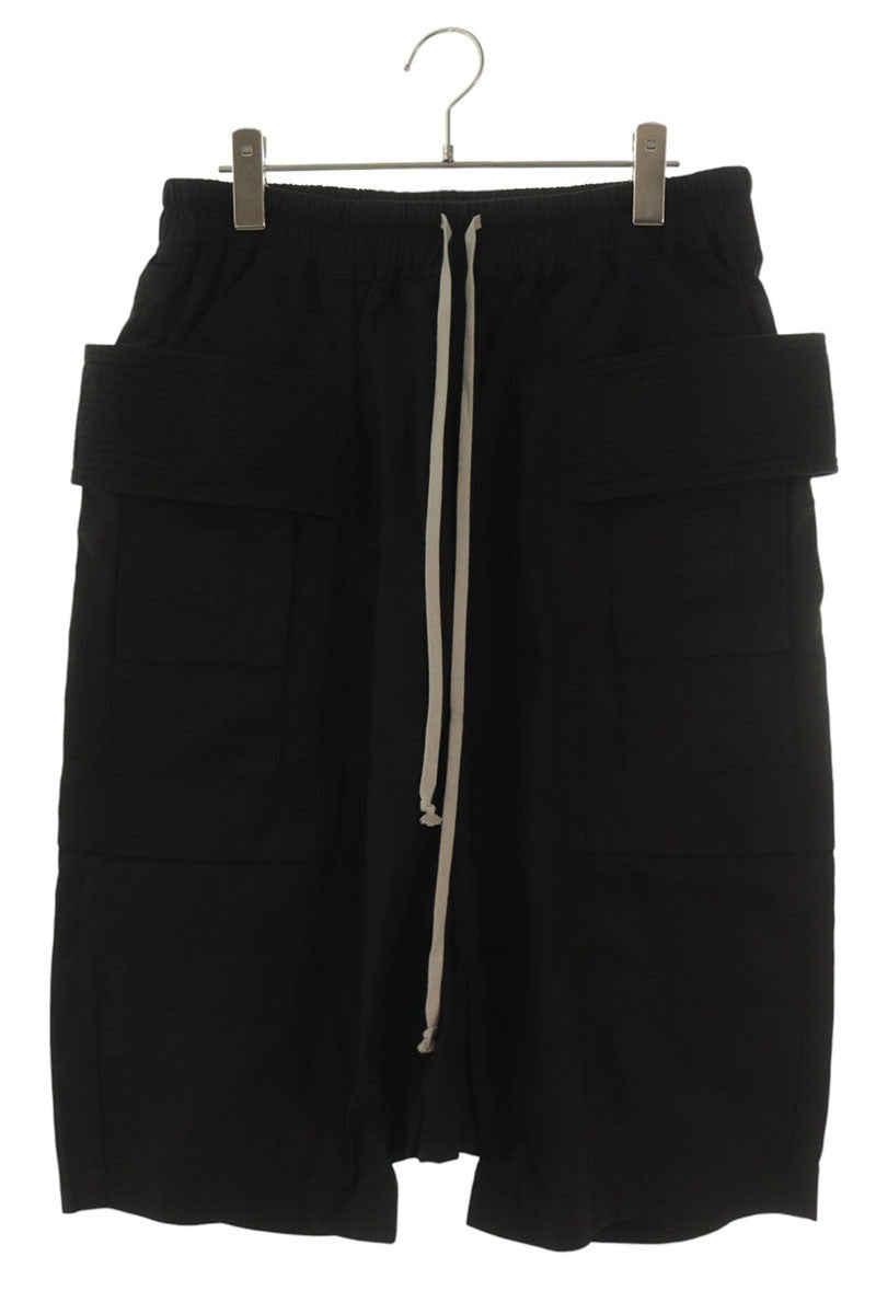 DRKSHDW 26SS Creatch Cargo Shorts Black Cotton Size 32
