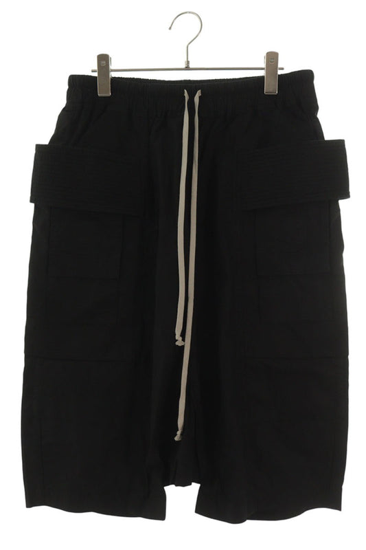 DRKSHDW 26SS Creatch Cargo Shorts Black Cotton Size 32