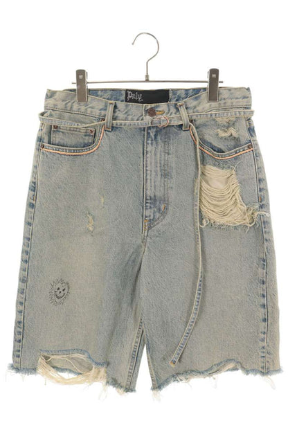 Paly Hollywood 26SS Indigo Cut-off Shorts Size 30