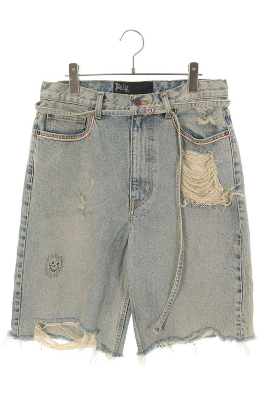 Paly Hollywood 26SS Indigo Cut-off Shorts Size 30