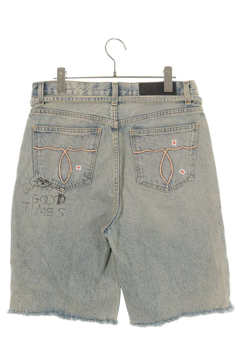 Paly Hollywood 26SS Indigo Cut-off Shorts Size 30