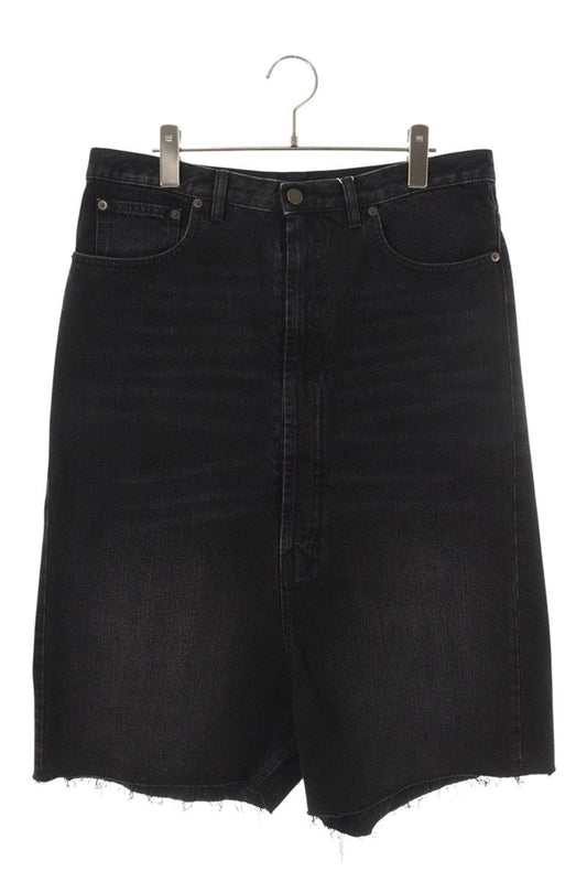 Maison Margiela 26SS Washed Drop-crotch Shorts Black Size 31