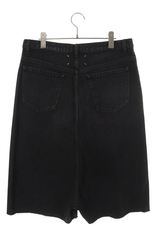 Maison Margiela 26SS Washed Drop-crotch Shorts Black Size 31