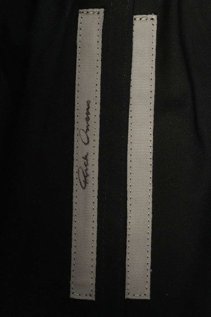 Rick Owens 26SS Boxer Shorts Black Cotton Size 36