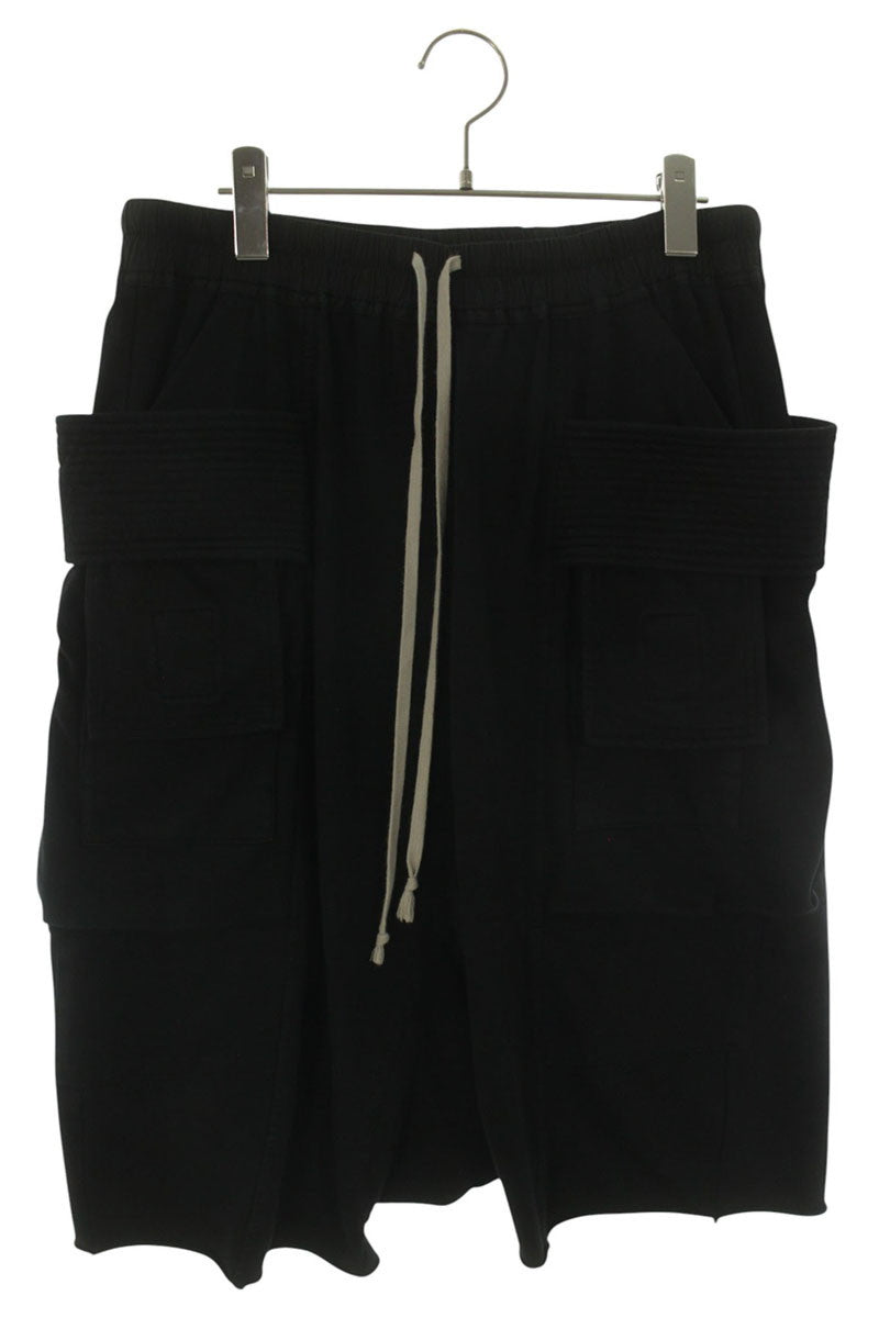 DRKSHDW Creatch Cargo Pod Shorts Black Cotton Size 30