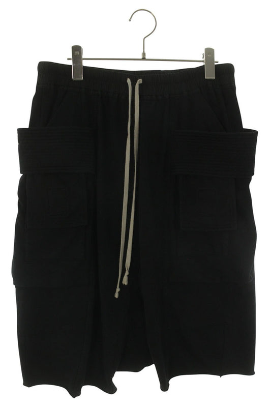 DRKSHDW Creatch Cargo Pod Shorts Black Cotton Size 30