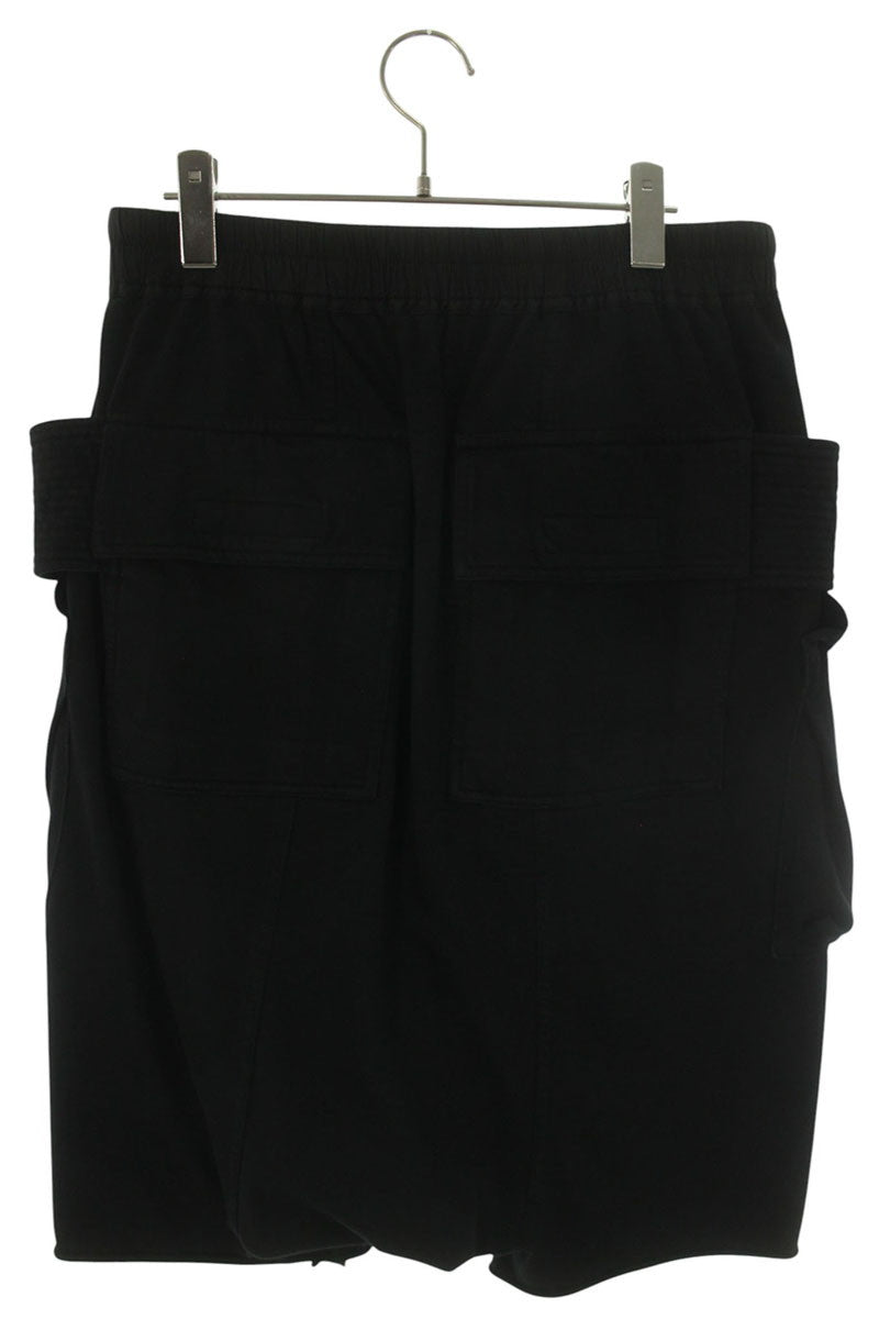 DRKSHDW Creatch Cargo Pod Shorts Black Cotton Size 30