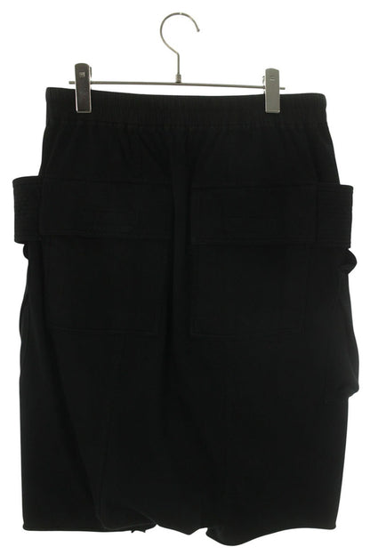 DRKSHDW Creatch Cargo Pod Shorts Black Cotton Size 30