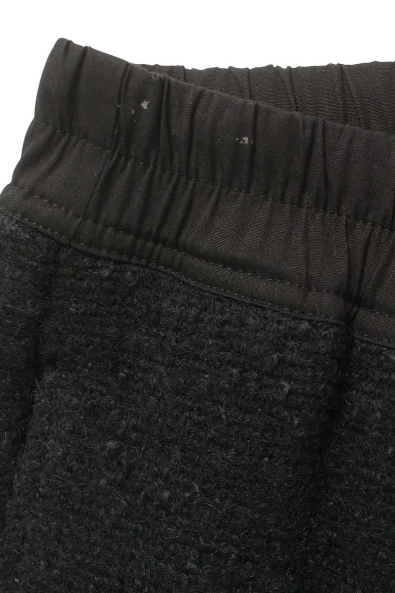 Rick Owens Wool Drop-crotch Shorts Black Blend Size 33